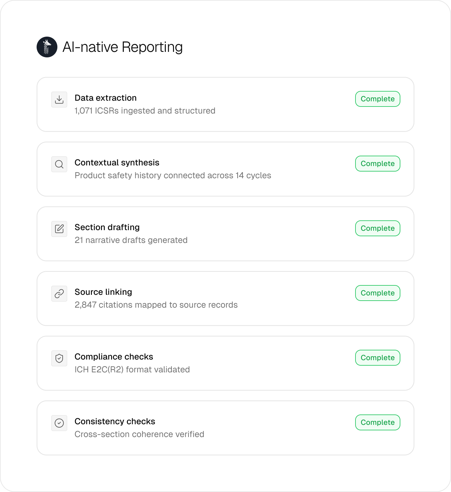 AI-native Reporting