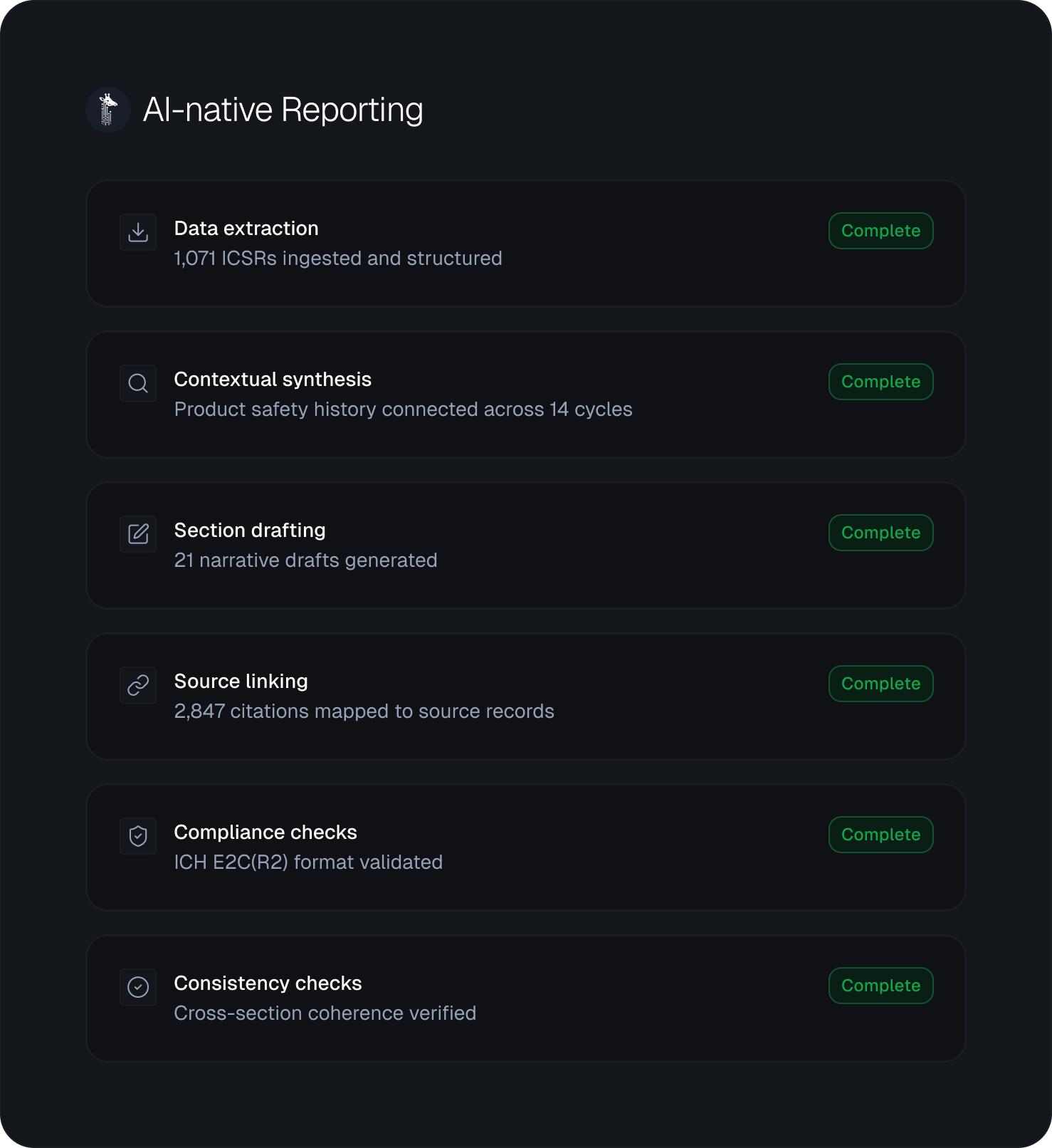 AI-native Reporting