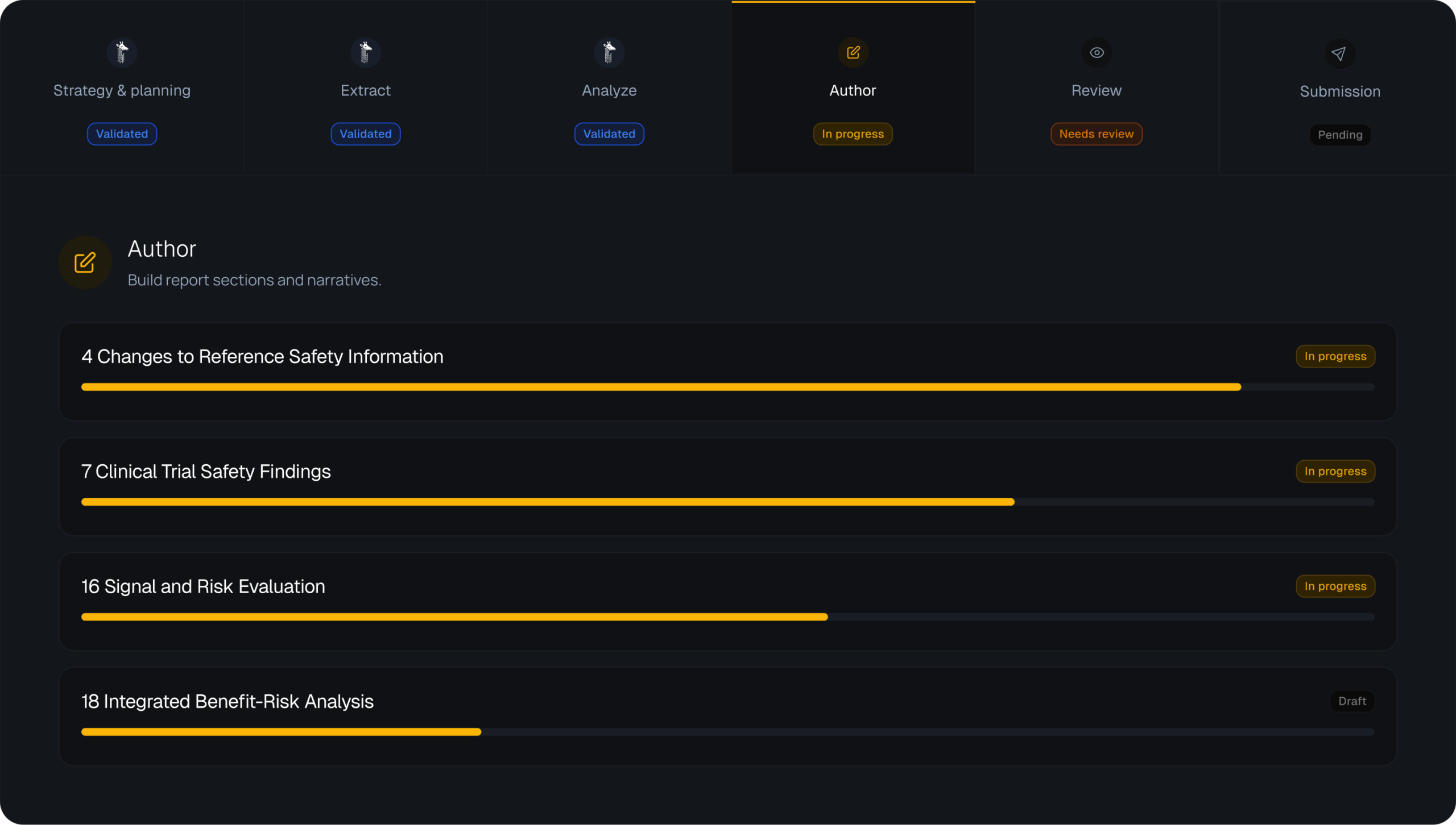 One workflow continuously connected